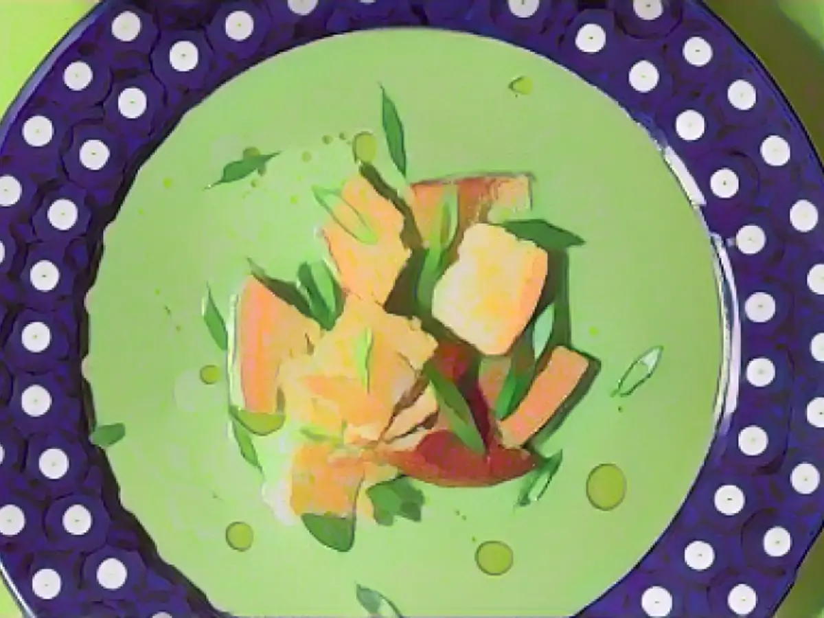 Wenn Sie keine klassischen Salate mögen, probieren Sie cremige Salatsuppe