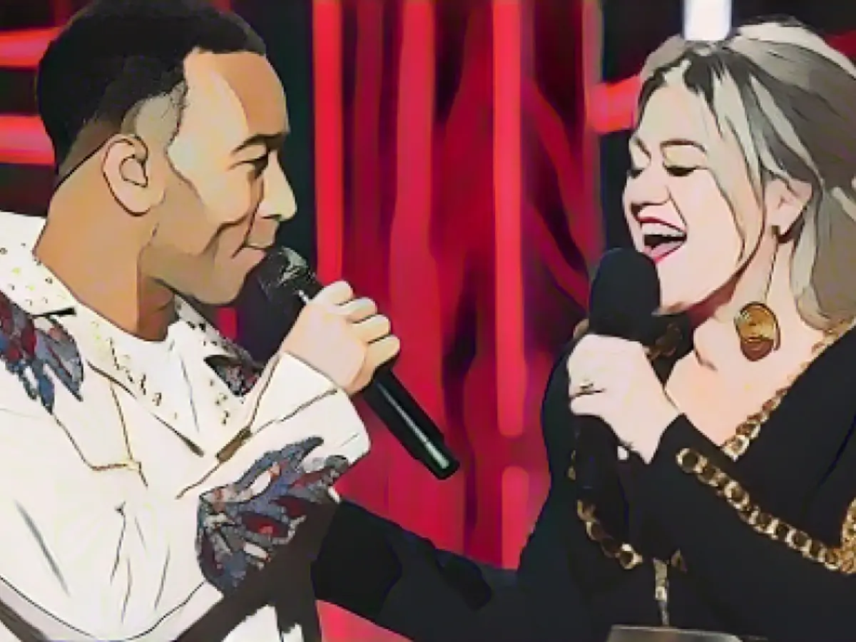 John Legend ve Kelly Clarkson'ın 