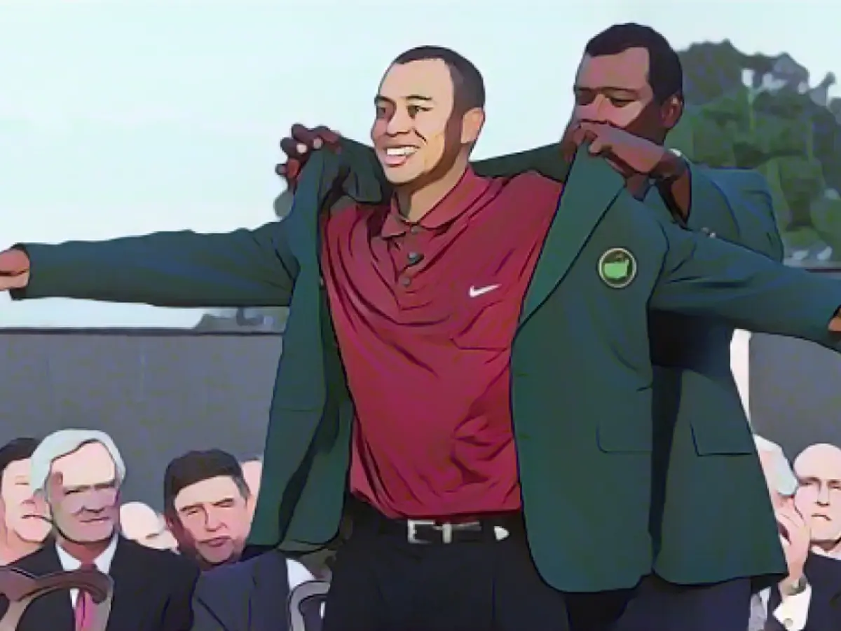 Woods‘ Sieg beim Masters 2001 bedeutete, dass er alle vier Major-Turniere des Golfsports gleichzeitig bestritt, auch bekannt als „Tiger Slam“.