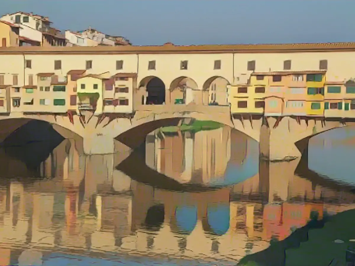 Eine Brücke zu weit: Der Ponte Vecchio in Florenz.