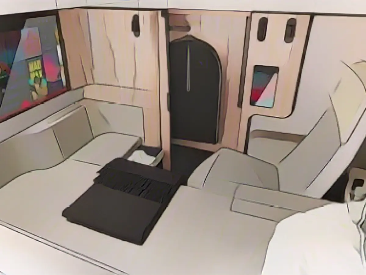 В самолетах Qantas, созданных по индивидуальному заказу, во всех каютах первого класса будут установлены кровати.