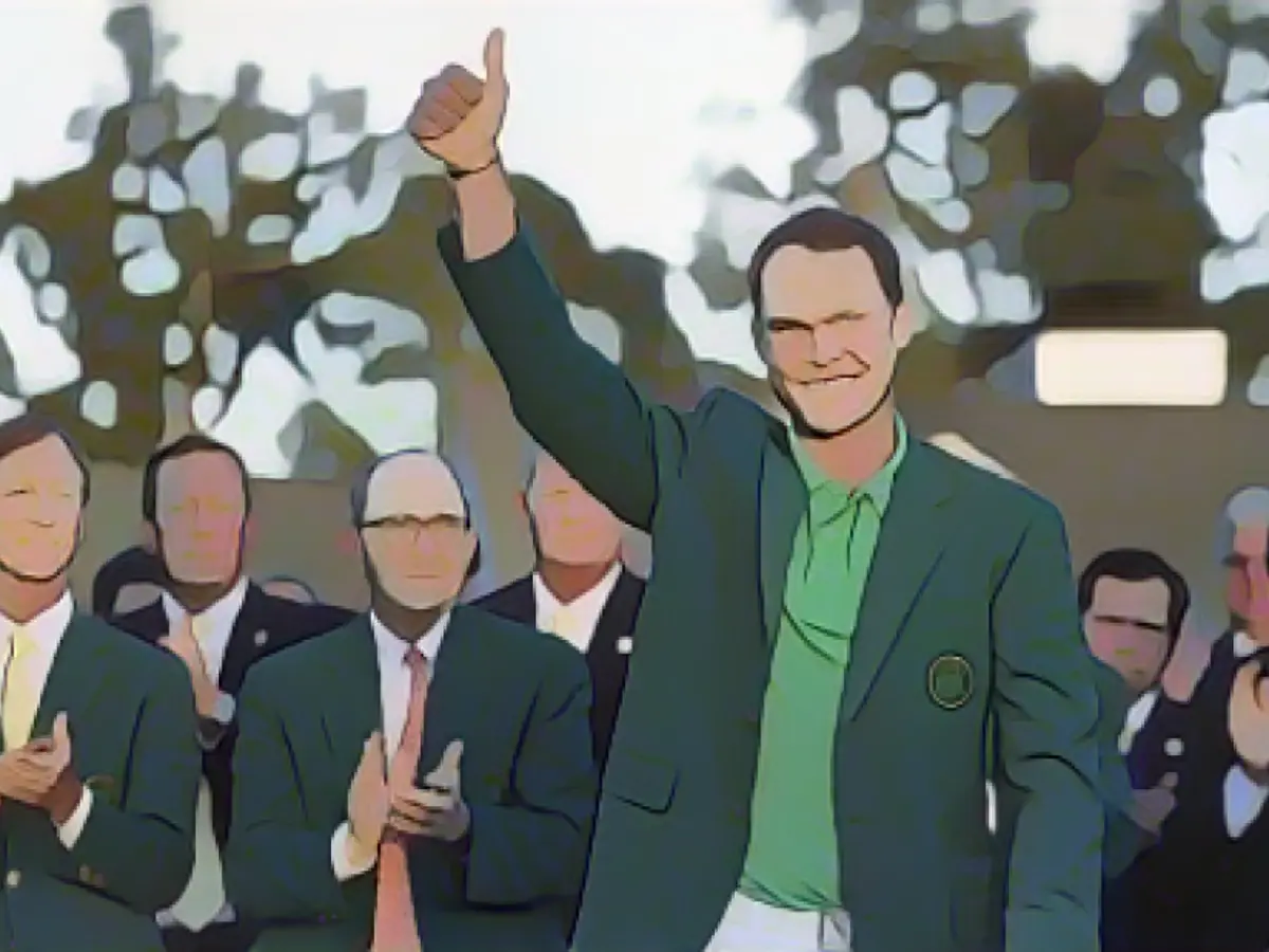 Masters-Champion Danny Willett lobt das Publikum nach seinem Turniersieg am Sonntag, dem 10. April. Er war der erste Engländer, der gewann