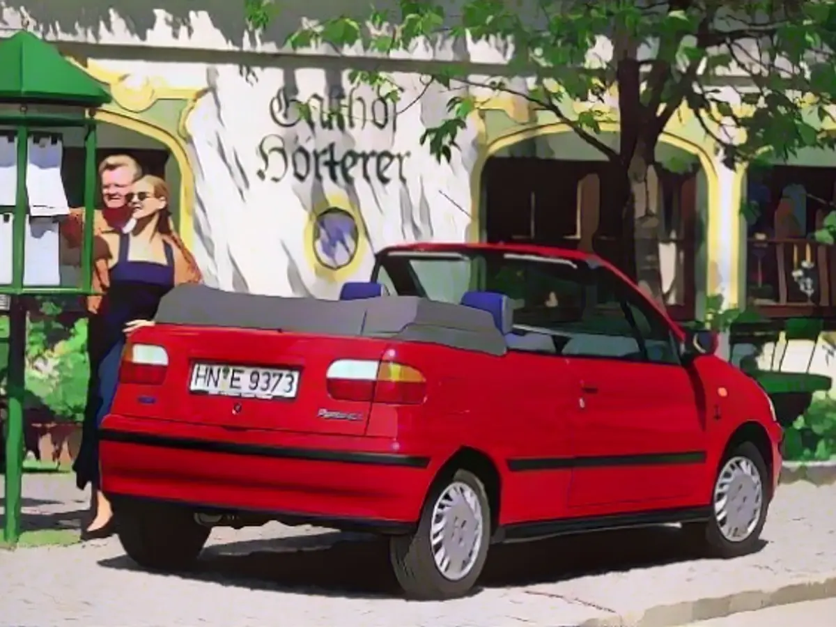 Fast 30 % der Oldtimer auf deutschen Straßen sind Cabrios – wie dieser Fiat Punto.