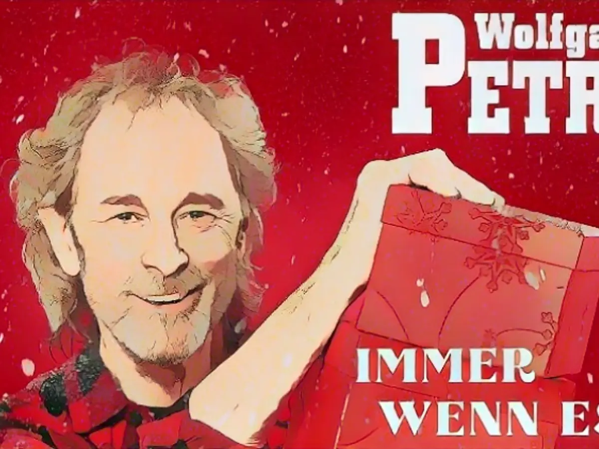 Wolfgang Petry makes it snow.