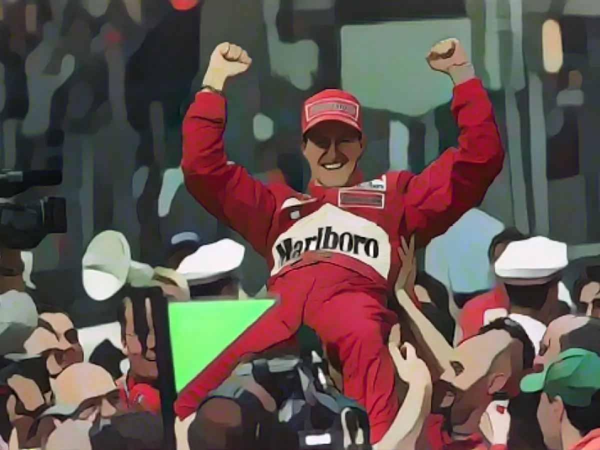 Il bottino di cinque vittorie di Hill è stato eguagliato da Michael Schumacher nel 2001.