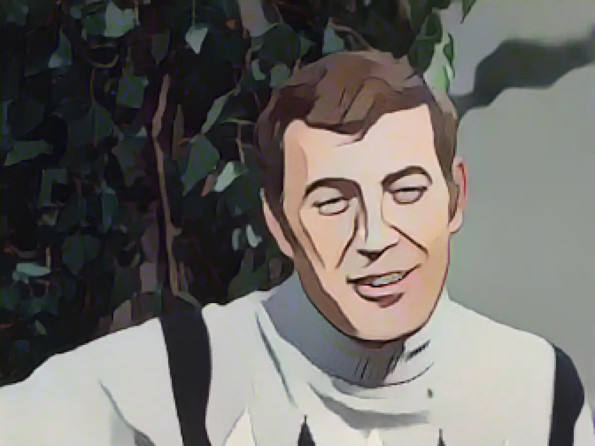 Val Doonican interpretând un pulover festiv într-un episod al serialului său ABC 