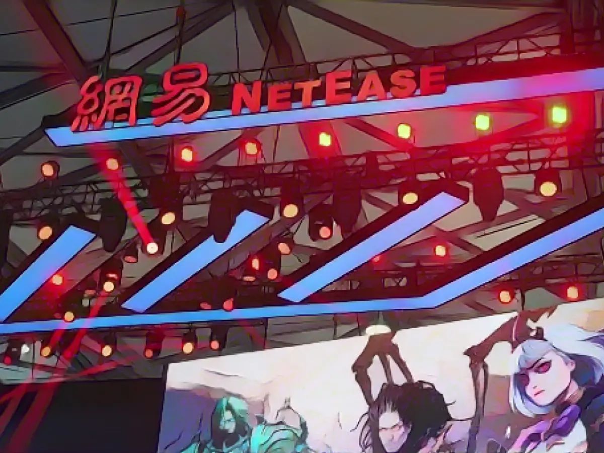 NetEase, другой гигант игровой индустрии, упал на 20% на дневных торгах в Гонконге.