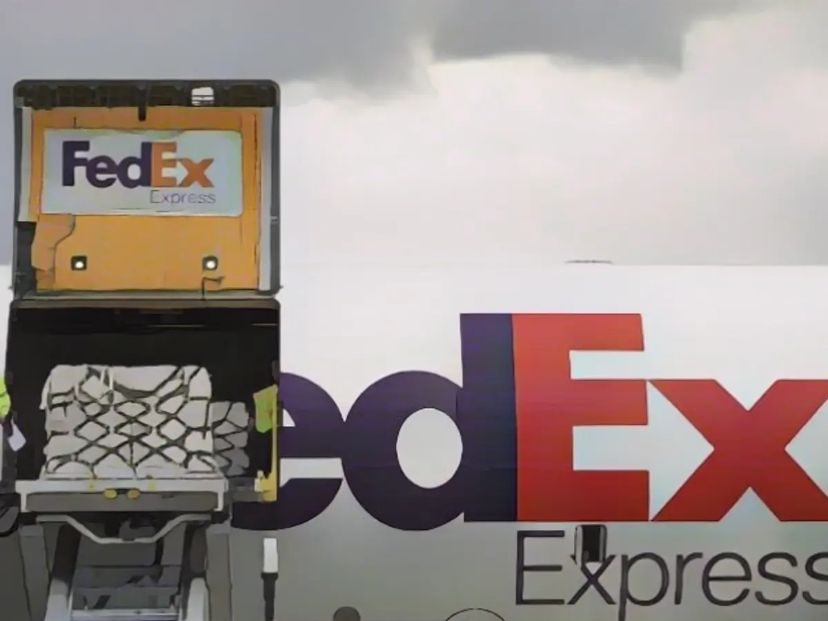 Palettes of baby formula are unloaded from a FedEx cargo plane upon arrival at Dulles International Airport on May 25, 2022. More than 100 palettes of infant formula traveled from Ramstein Air Base in Germany to Washington Dulles International Airport to address a baby formula shortage caused by the closure of the largest US formula manufacturing plant due to safety and contamination issues. The mission is being executed to address a baby formula shortage caused by the closure of the largest US formula manufacturing plant due to safety and contamination issues.