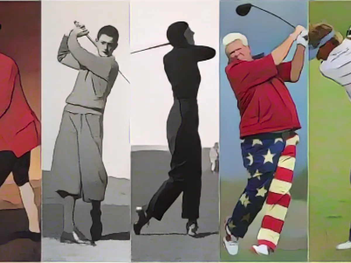 Начиная с ярких расцветок брюк Джона Дейли и заканчивая первыми свингерами в XVII веке, игроки в гольф всегда старались выделиться из толпы.