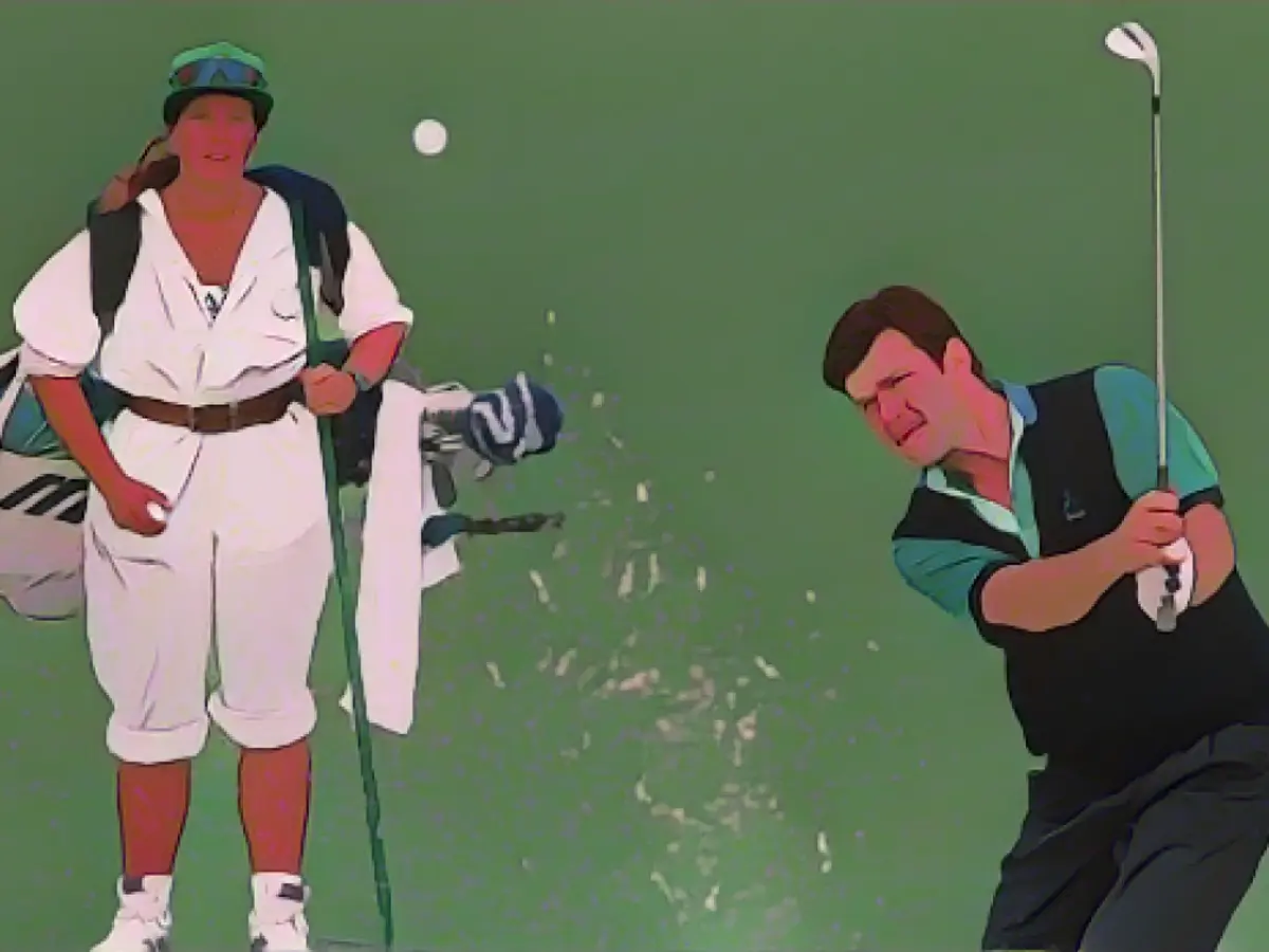 Фальдо и Сунессон в Augusta National - незабываемое зрелище для любителей гольфа на протяжении 1990-х годов.