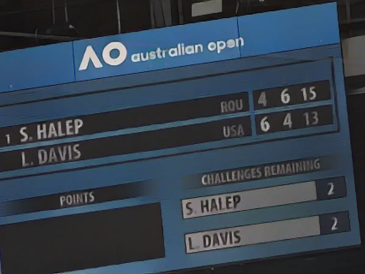 Халеп дважды спасала матч-пойнты, в том числе в эпическом поединке третьего круга против Лорен Дэвис, на пути к выходу в финал. И это при том, что у нее болела лодыжка.