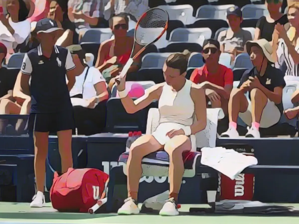 Mas no US Open, o último Major do ano, Halep foi derrotada por Kaia Kanepi na primeira ronda.