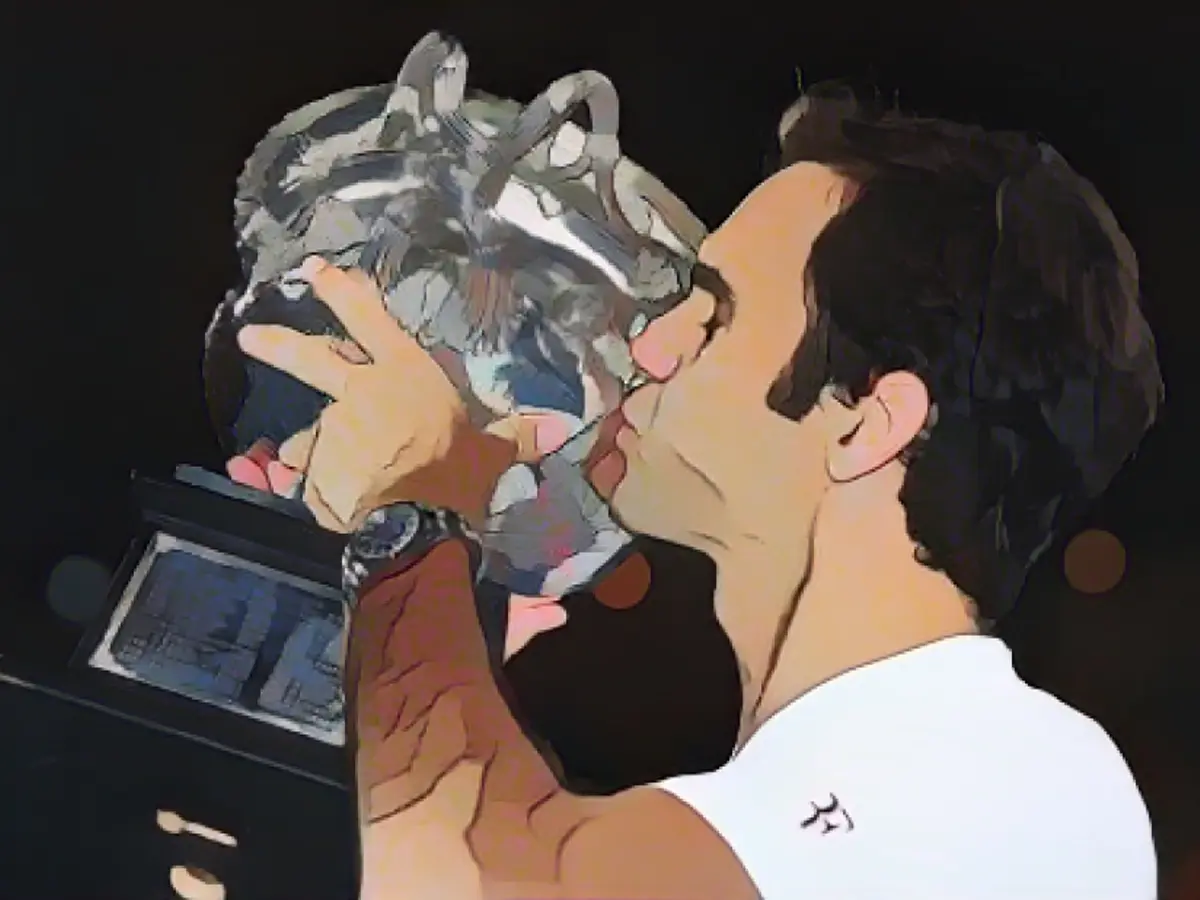 Роджеру Федереру, выигравшему 20-й по счету Открытый чемпионат Австралии, трофей пришелся по душе.