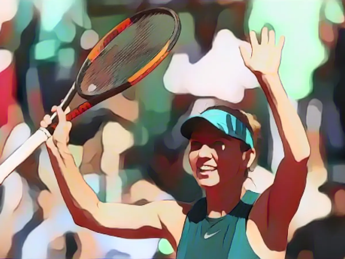 Halep ajunsese în a doua sa finală consecutivă la Roland Garros cu o victorie în două seturi în fața spaniolei Garbine Murguruza. Halep și-a păstrat locul 1 mondial, în timp ce luptă pentru un prim titlu de Mare Șlem.