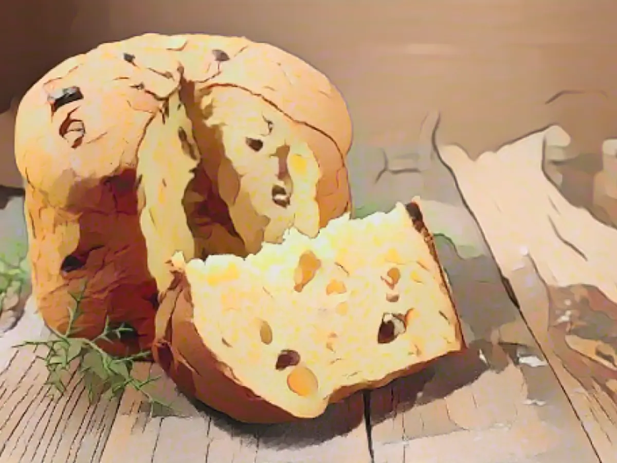 El panettone -un pan dulce típico- es un imprescindible navideño en Italia.