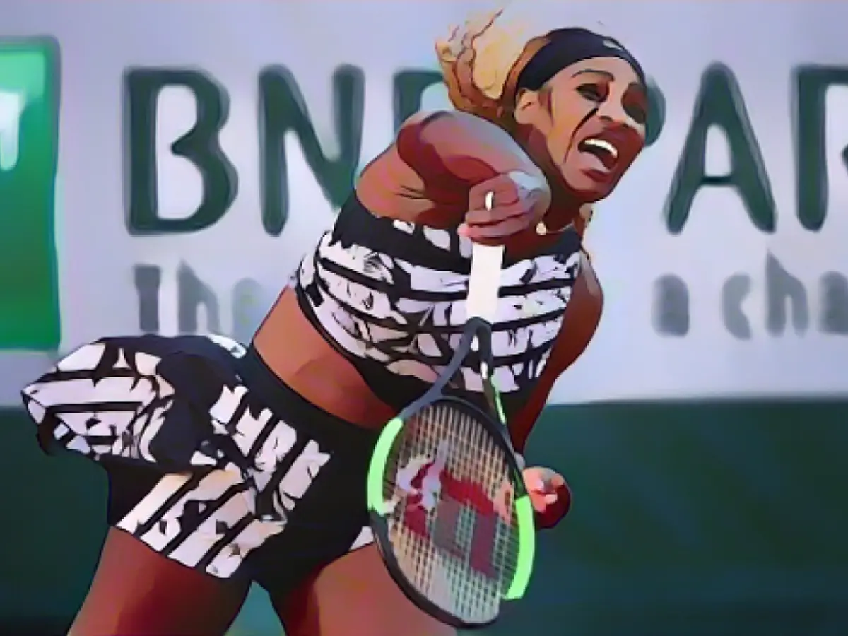 Williams, care a candidat pentru un al 24-lea titlu major, a revenit în setul al doilea, dar a cedat cu 6-2 7-5. O accidentare la genunchi a împiedicat-o pe jucătoarea de 37 de ani în perioada de pregătire.