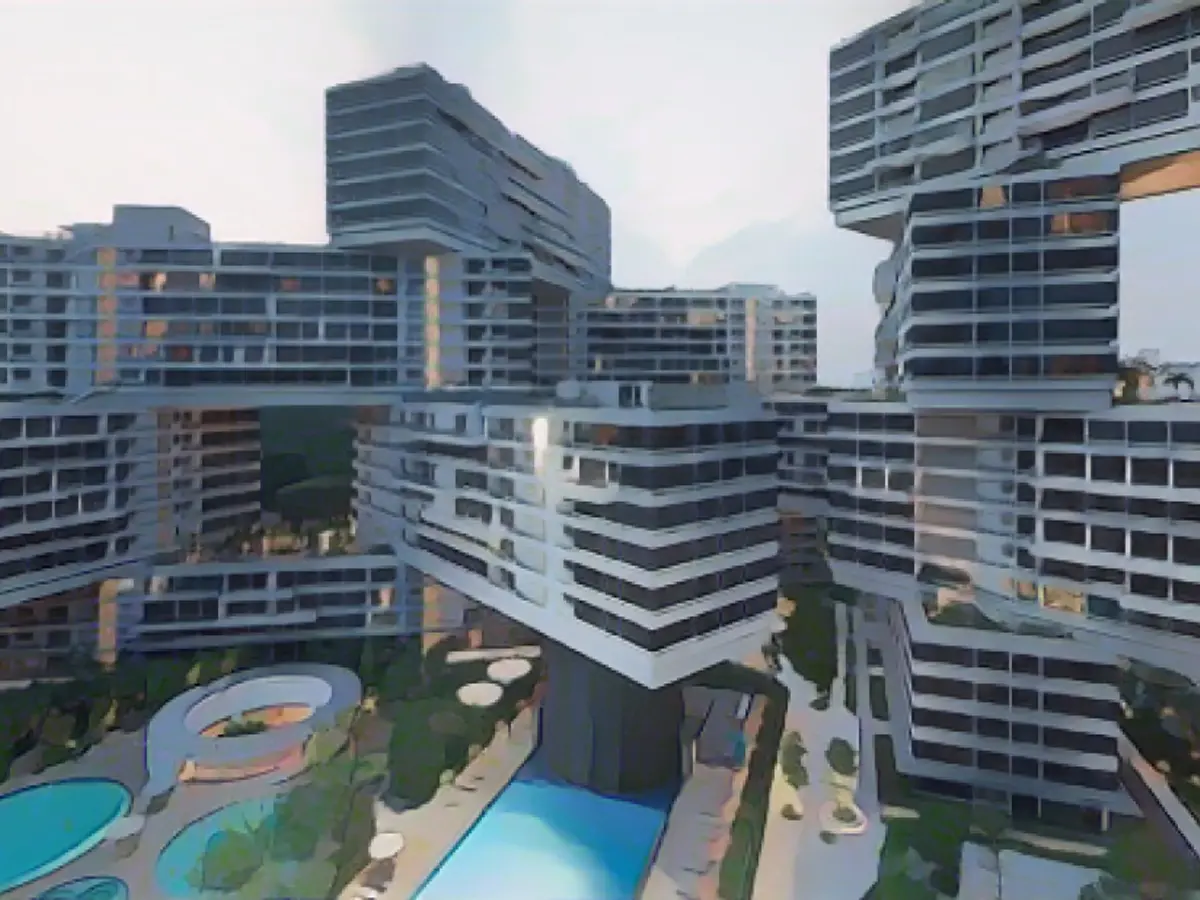Жилой комплекс Interlace в Сингапуре был признан лучшим зданием года на Всемирном фестивале архитектуры в 2015 году.