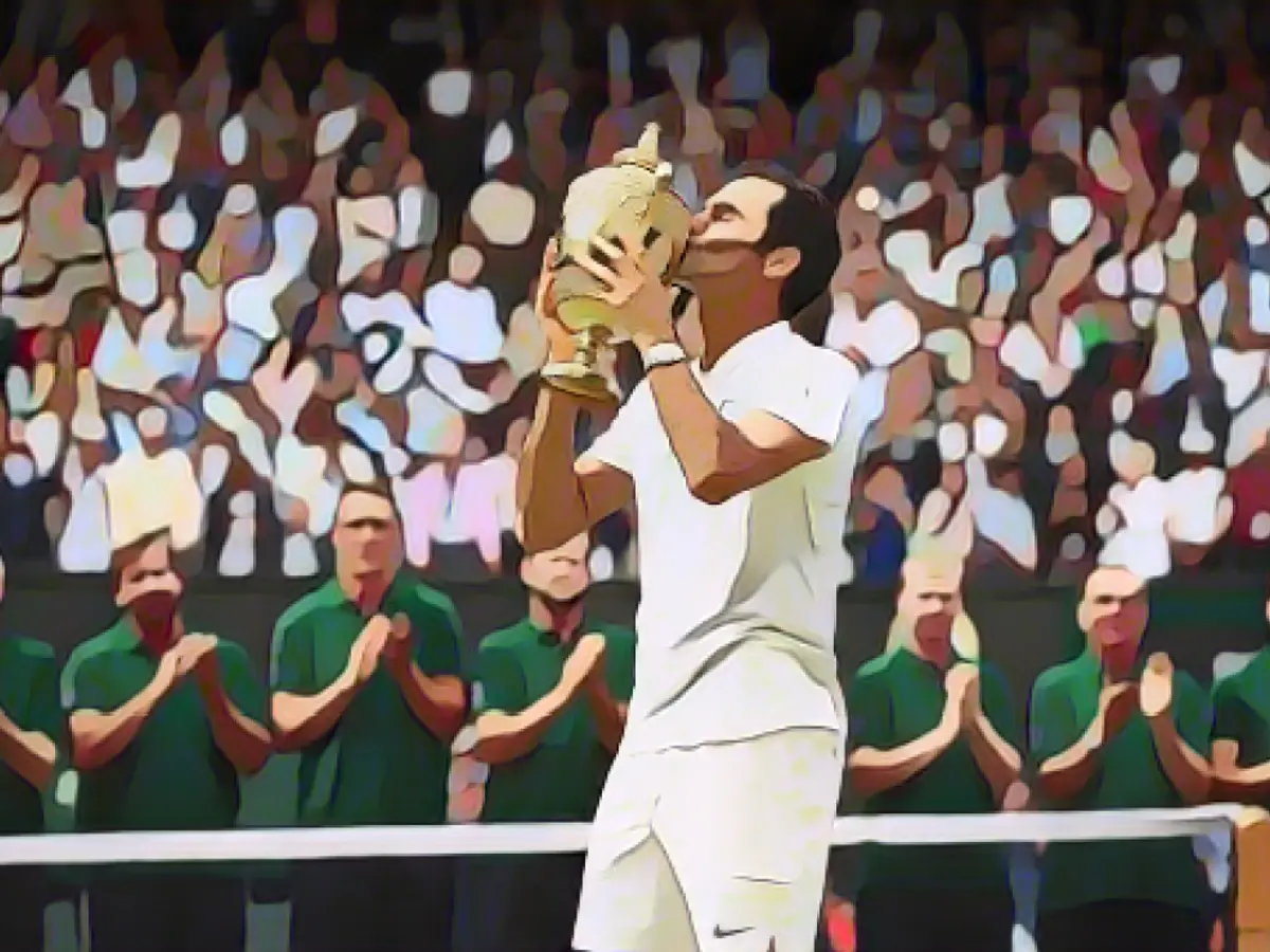 Последний раз Федерер выигрывал Уимблдон в 2017 году.