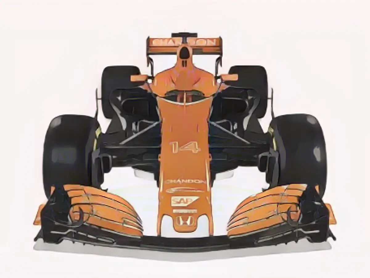 McLaren представил свой новый MCL32 оранжевого цвета 24 февраля.