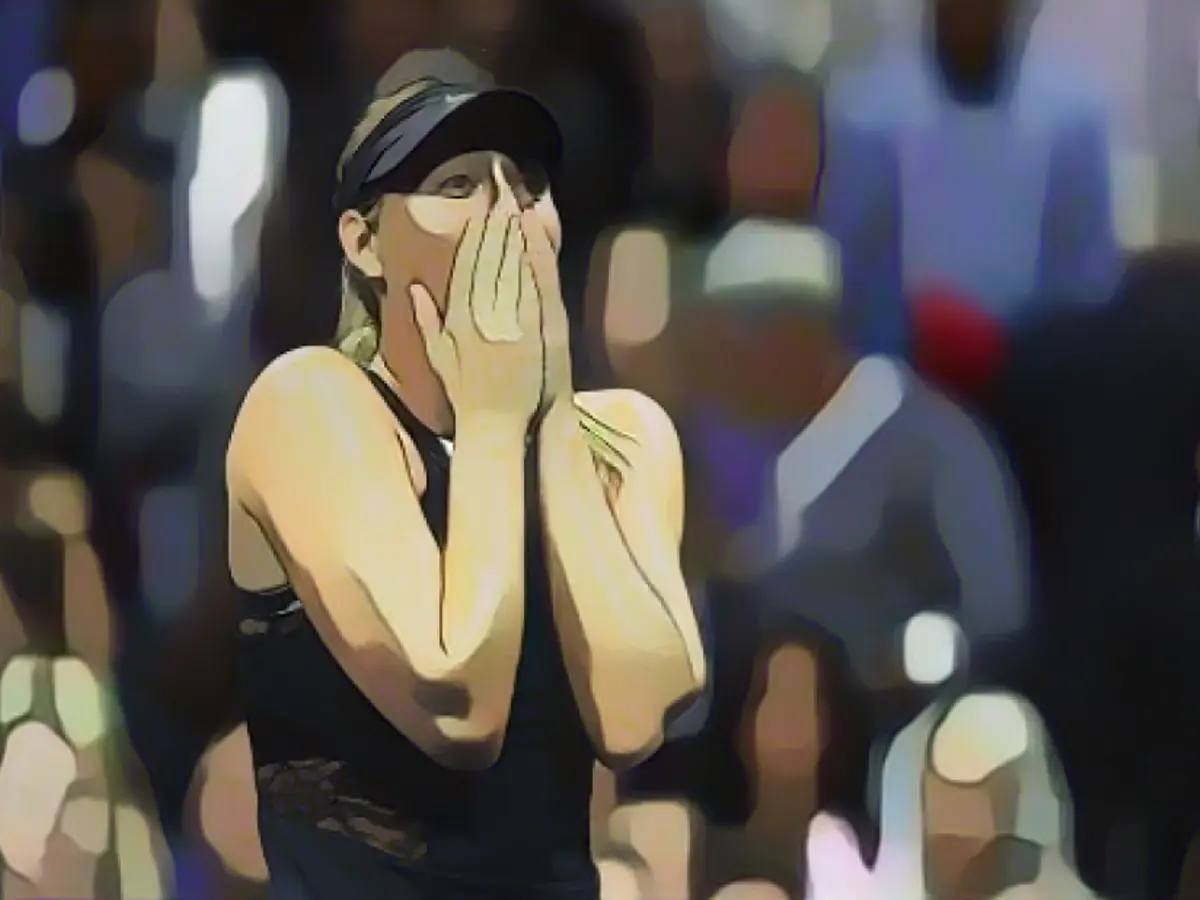 Sharapova grand slam dönüşünü 2017 Amerika Açık'ta dördüncü tura ulaşarak yaptı. Büyüklerde kariyerinin başındaki zirvelere ulaşamadı ve en iyi sonucunu 2018'de Fransa Açık'ta çeyrek final oynayarak aldı.