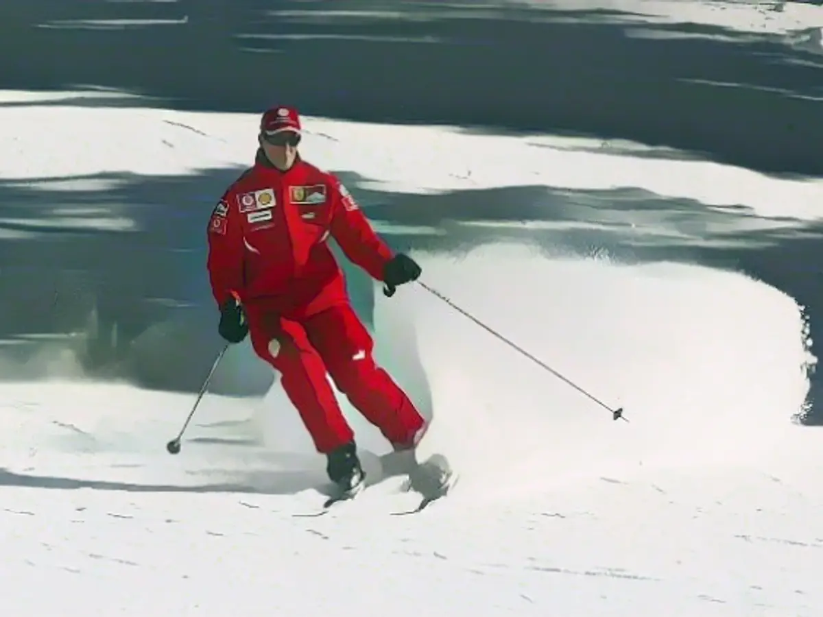 Шумахер - опытный лыжник.