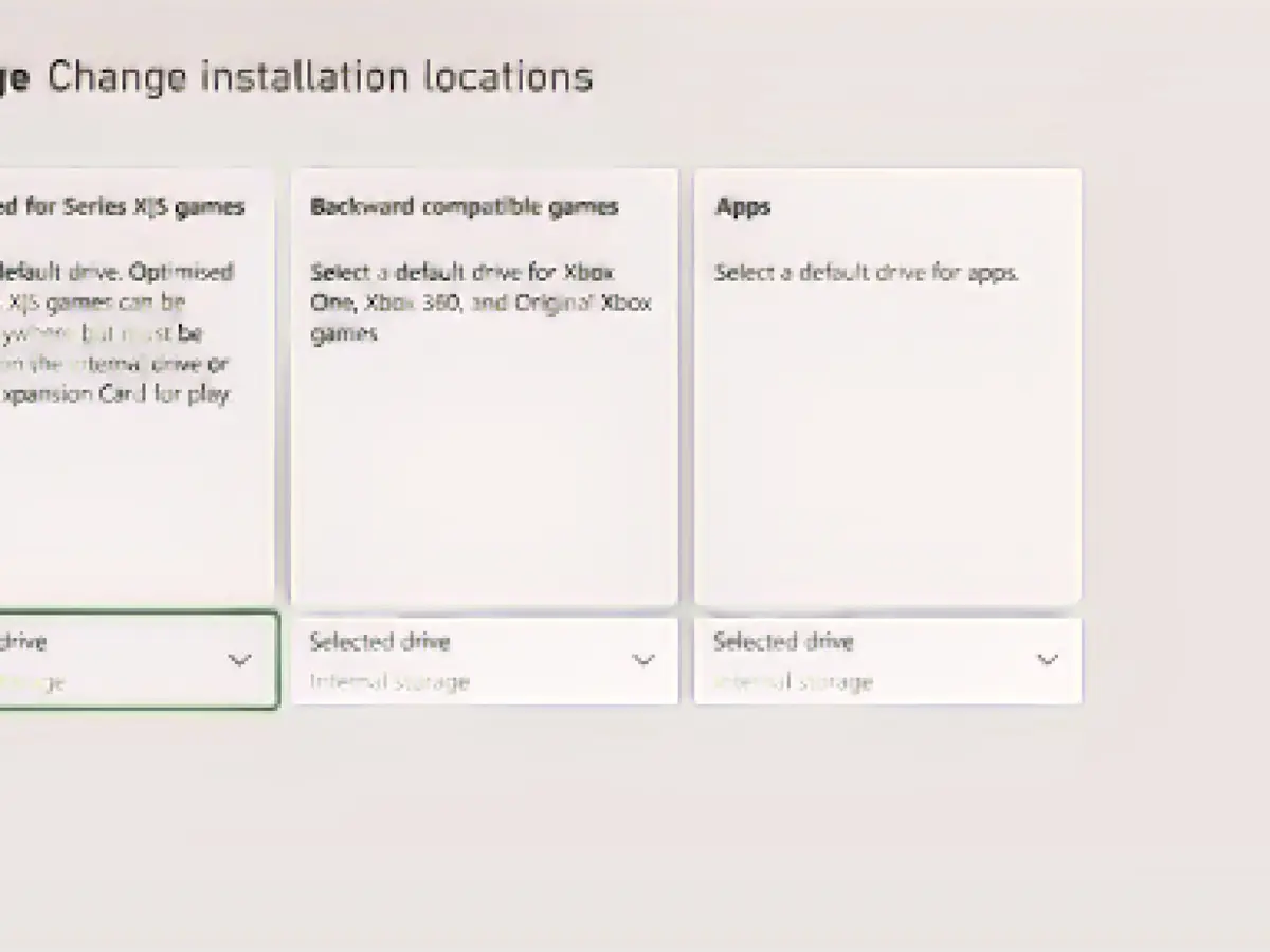 Speichern (und Spielen) von Xbox Series X/S-Spielen auf einer externen Festplatte