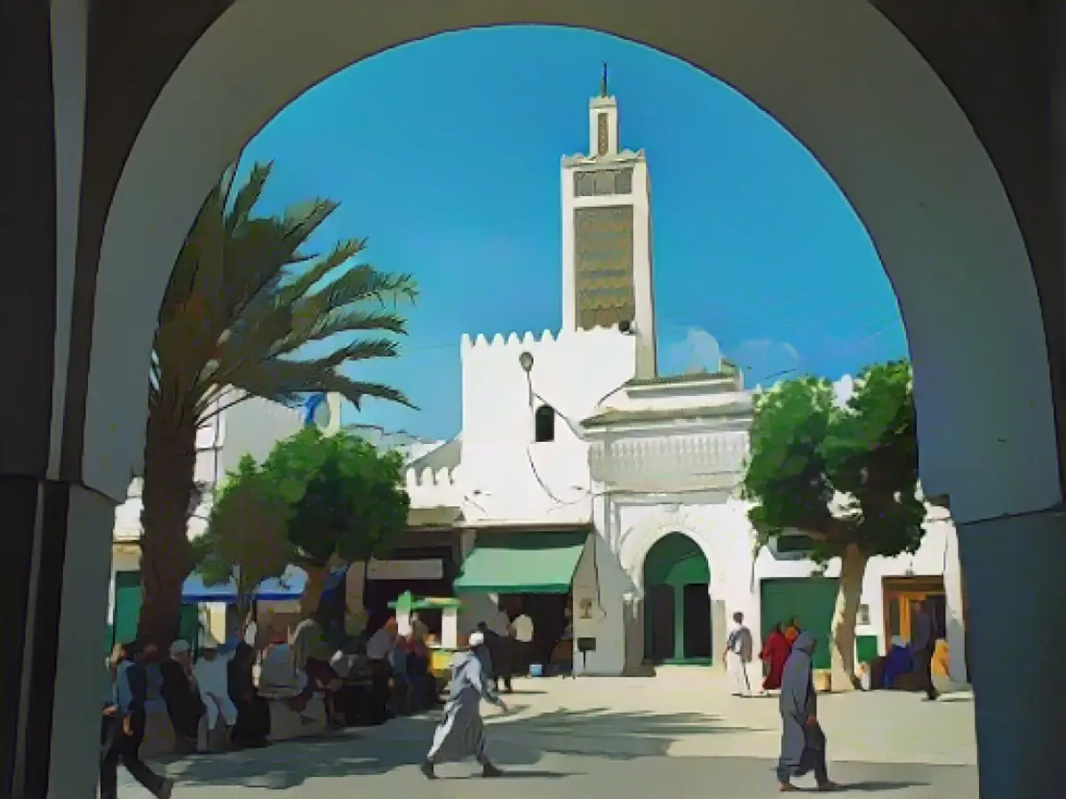 В Тетуане на севере Марокко находится медина, внесенная в список ЮНЕСКО.