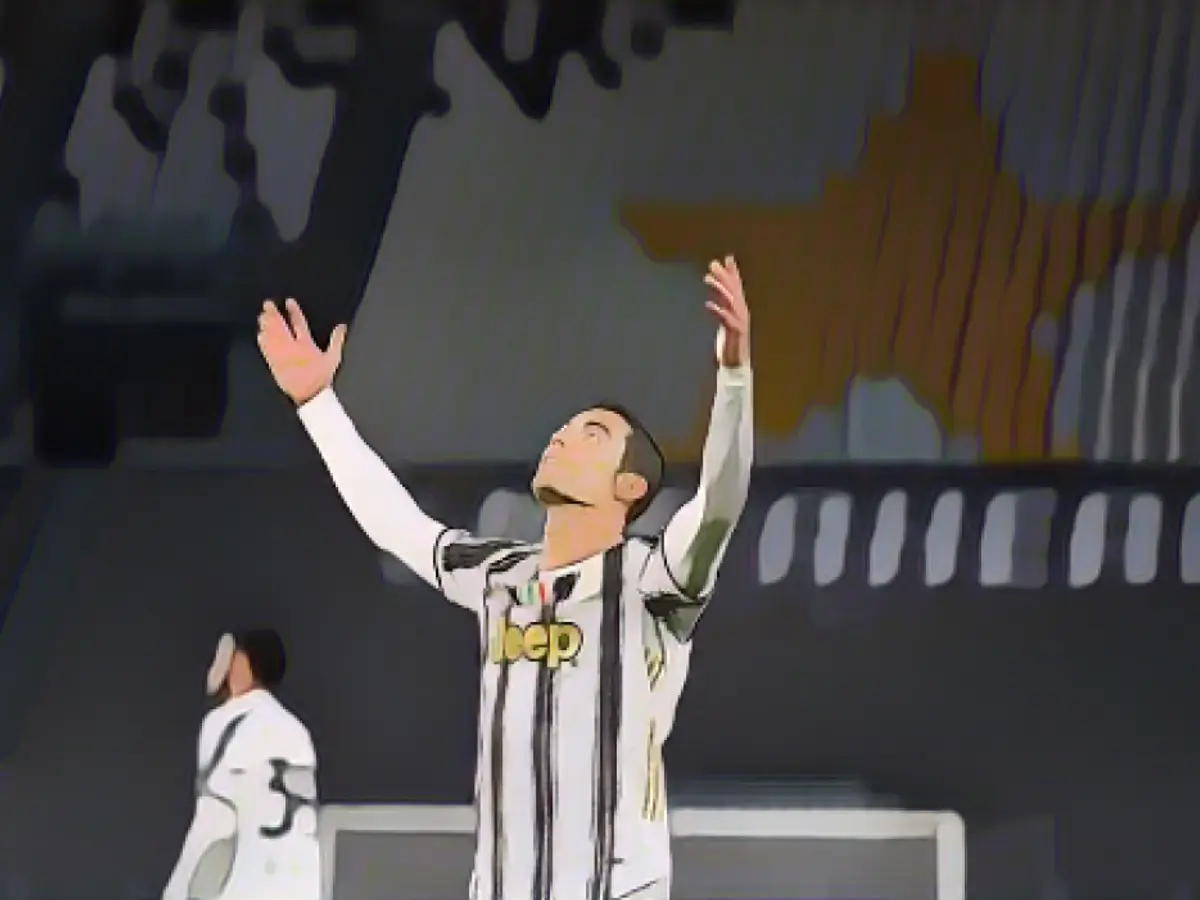 Cristiano Ronaldo bu sezon Serie A'daki 20. golünü attı.