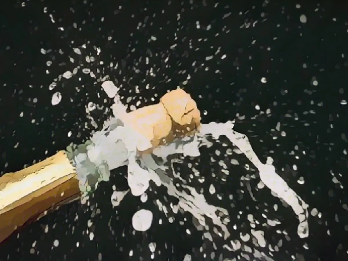 Popping a Bottle of Champagne Releases a Supersonic Shockwave