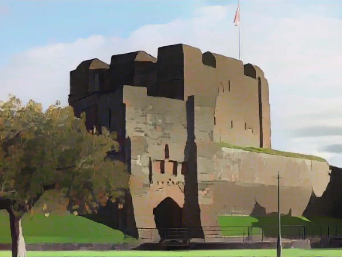 Construit în 1092 de William al II-lea, castelul Carlisle a fost cel mai asediat castel din Anglia.