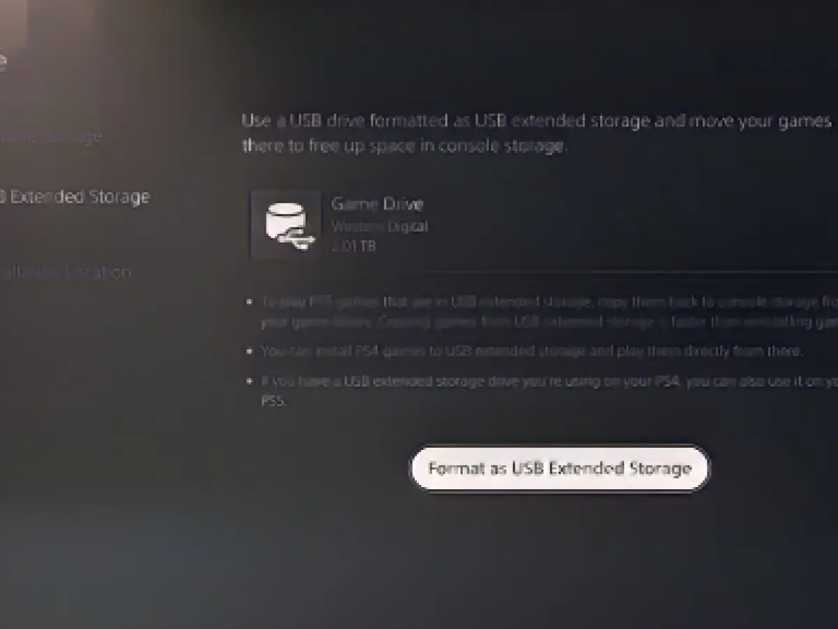 Вы можете использовать USB-накопитель для сохранения и переноса игр на PlayStation 5