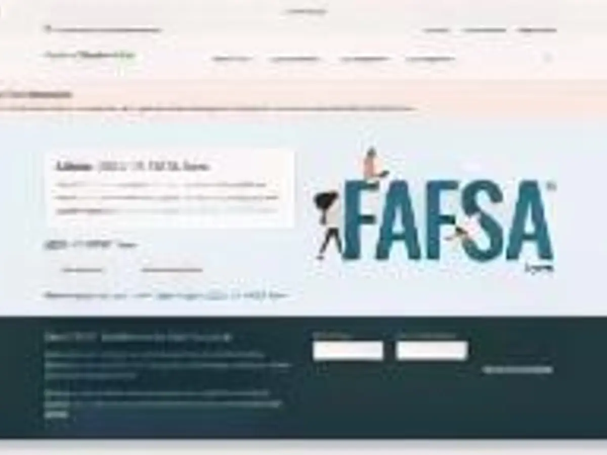 Această captură de ecran de pe site-ul Free Application for Federal Student Aid arată că noul formular este ocazional indisponibil din cauza unor lucrări de întreținere.