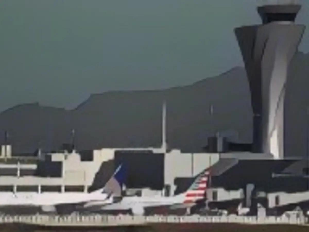 A pista do Aeroporto Internacional de São Francisco, na Califórnia, é vista nesta fotografia de arquivo.