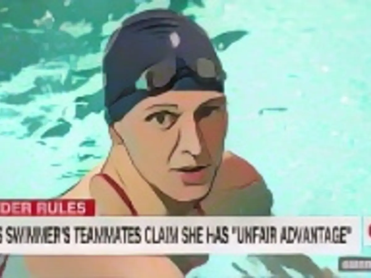Teamkollegen der Trans-Schwimmerin behaupten, sie habe einen 