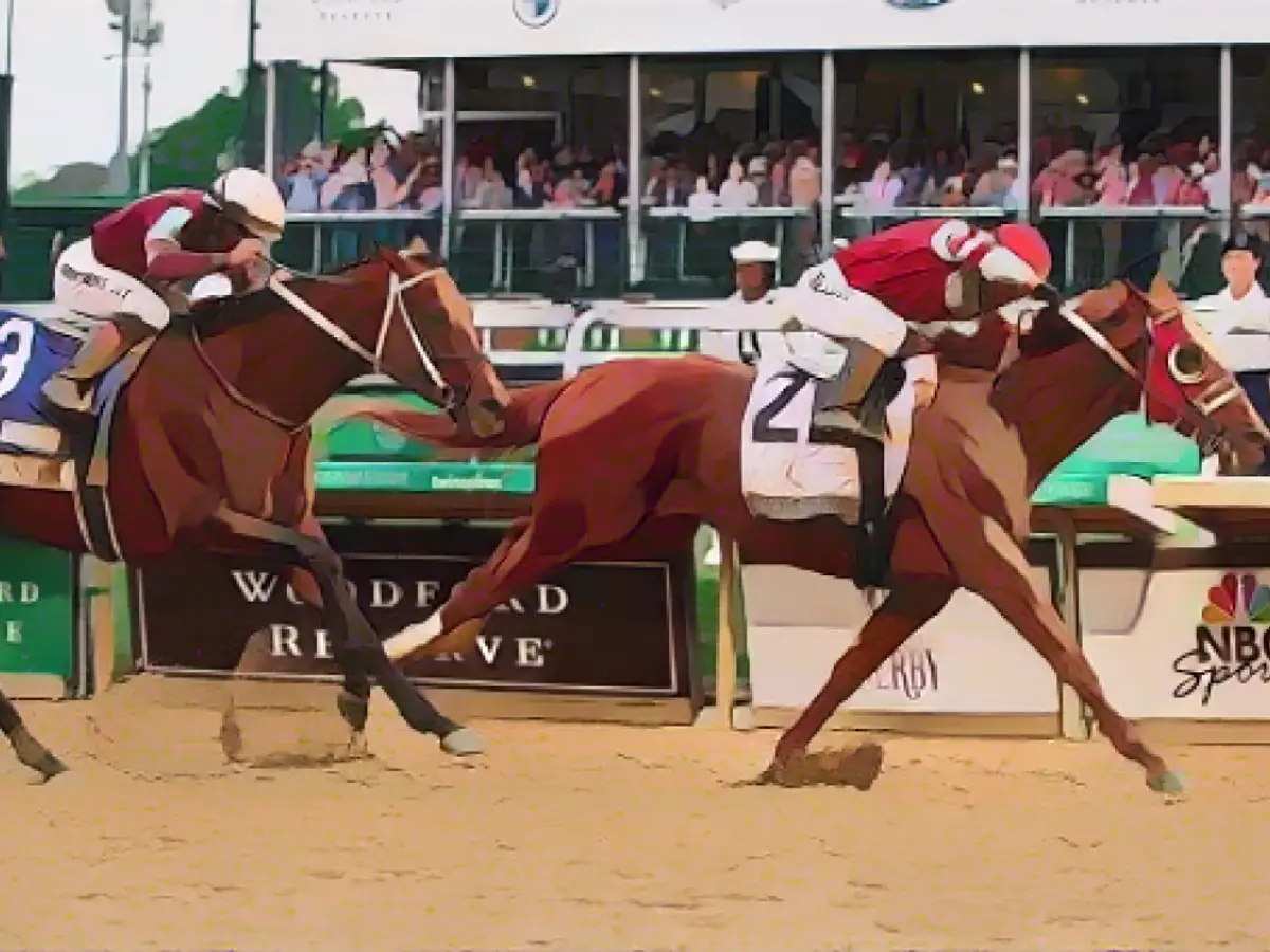 Epicenter (3) este favorit să câștige Preakness Stakes după ce a fost al doilea în Kentucky Derby.