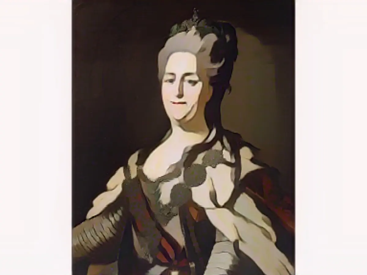 Retrato de Catalina la Grande, emperatriz de Rusia de 1729 a 1796. (Fotografía de Leemage/Corbis vía Getty Images)