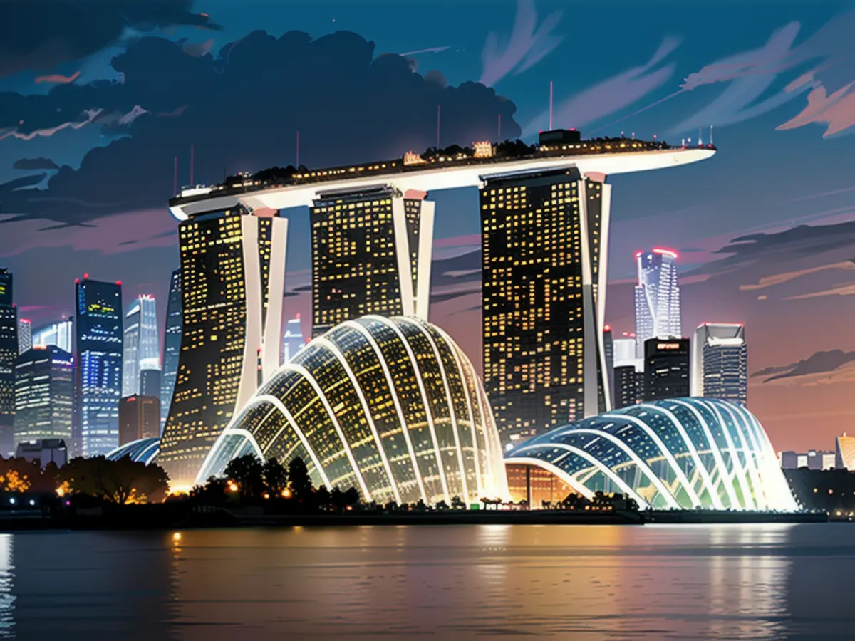 L'emblématique Marina Bay Sands de Singapour. L'opérateur Las Vegas Sands pourrait y ajouter un...