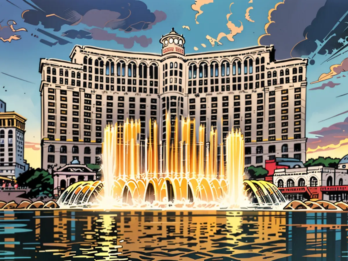 Bellagio Las Vegas. Les actions de l'opérateur MGM pourraient connaître une hausse à court terme si...