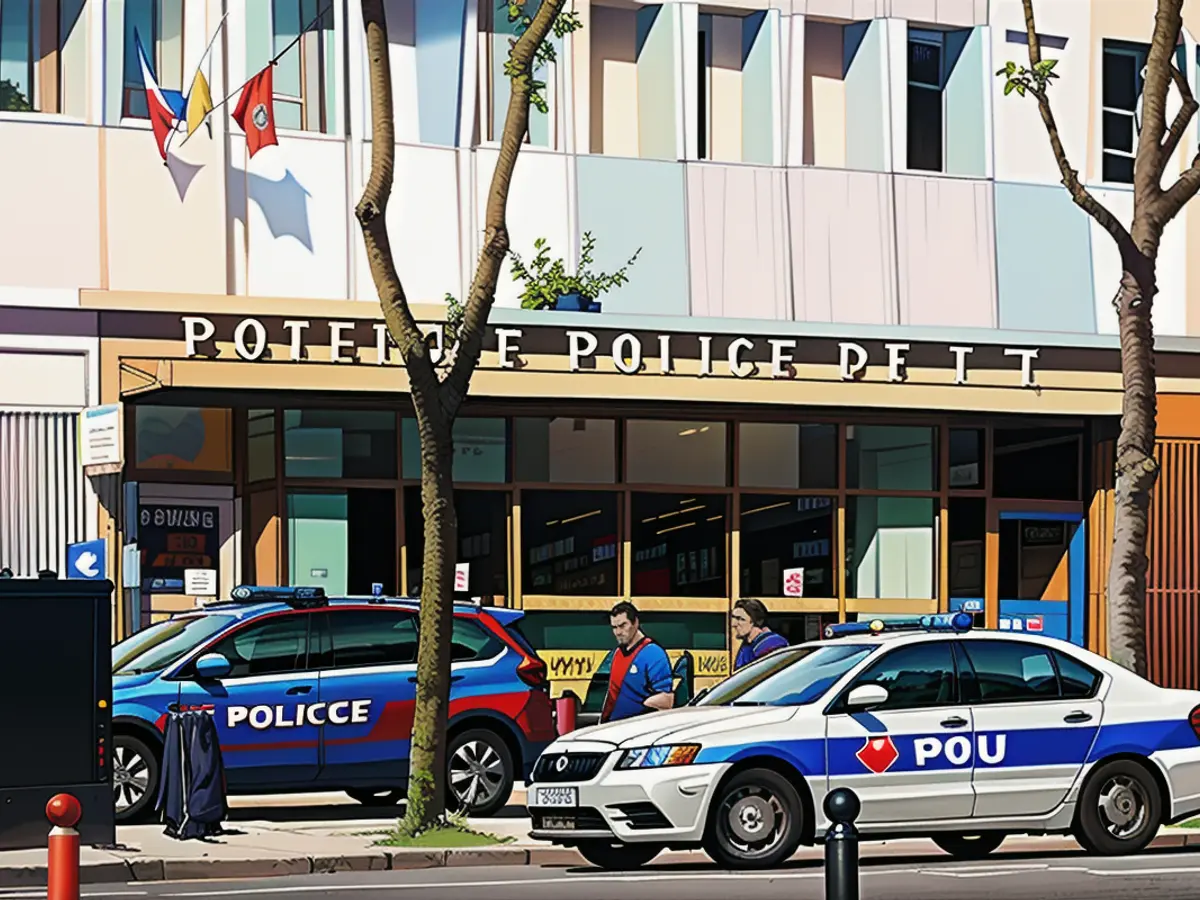 Das Pariser Polizeirevier, in das Depardieu zum Verhör ging.