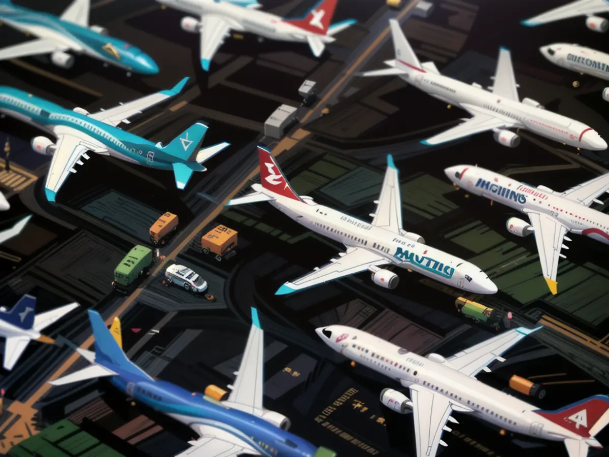 SEATTLE, WA - NOVEMBER 18: Boeing 737 Max airplanes sit parked at Boeing Field on November 18, 2020 in Seattle, Washington. The U.S. Federal Aviation Administration (FAA) today cleared the Max for flight after 20 months of grounding. The 737 Max has been grounded worldwide since March 2019 after two deadly crashes in Indonesia and Ethiopia.  (Photo by David Ryder/Getty Images)