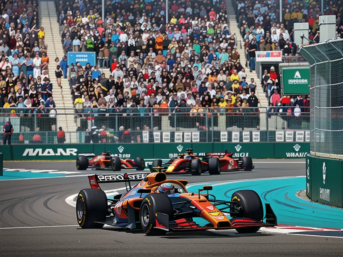 Norris finished 7.61 seconds ahead of second-placed Verstappen to win the 2024 Miami Grand Prix.