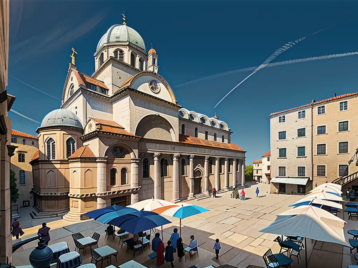 Die St.-Jakov-Kathedrale in Sibenik wurde in 