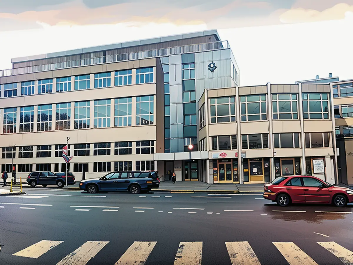 Die Victorinox-Fabrik in Ibach, Schweiz.