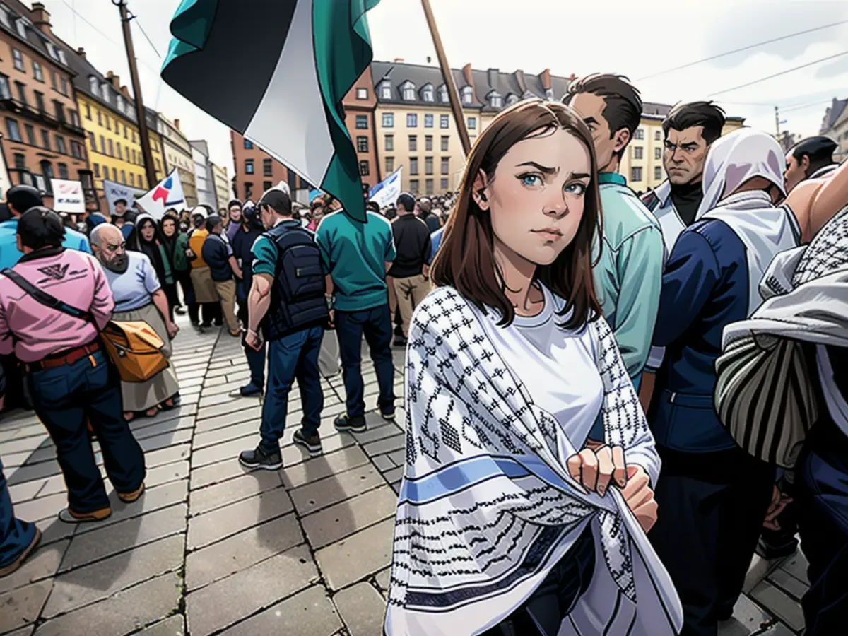 Greta Thunberg protesta em Malmö contra a participação de Israel no ESC