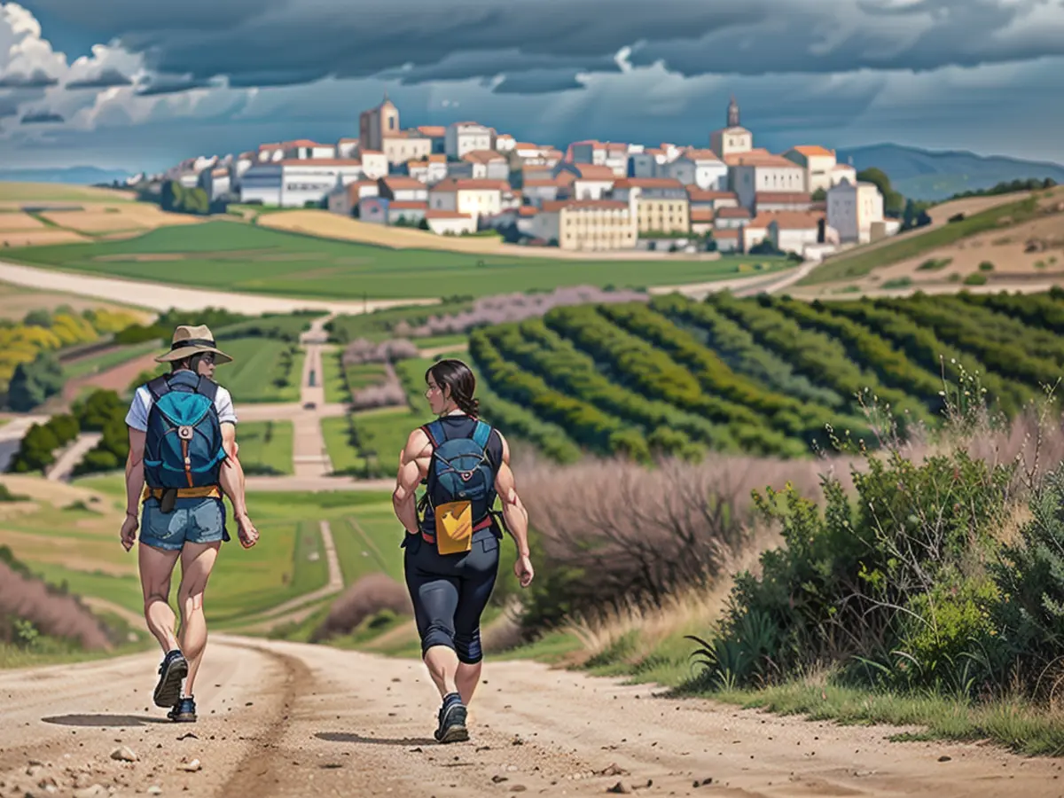 Der Jakobsweg ist ein Pilgerweg, der über verschiedene Wege und Routen durch Europa führt und am Grab des Heiligen Jakobus im Nordwesten Spaniens endet.