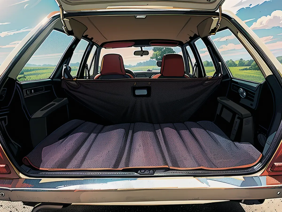 Even 50 years ago, Germans appreciated space in the trunk. However, this as-new classic is almost too good to load.