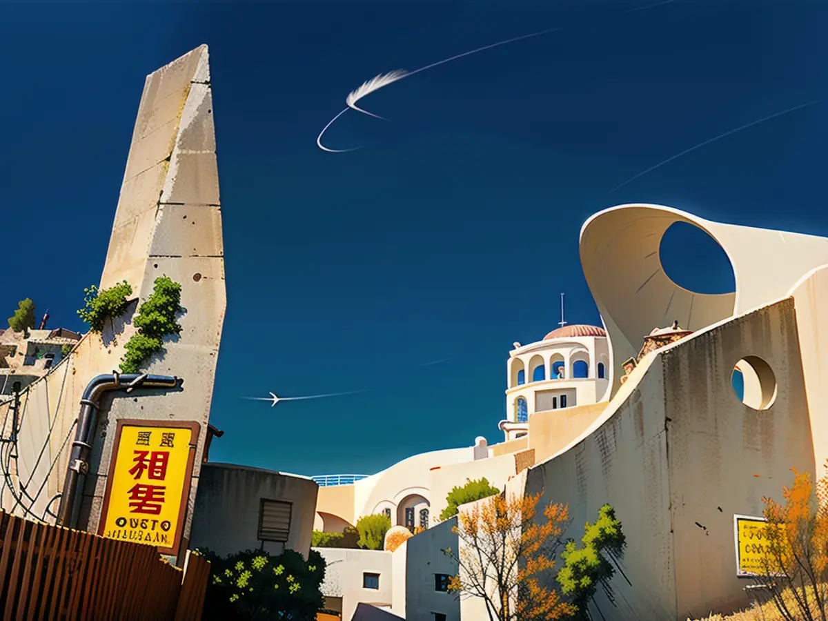 The Chinese version of the Greek Santorini