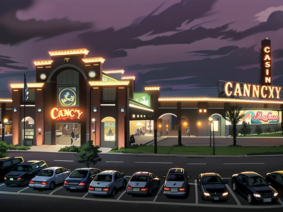 Le Cannery Casino & Hotel, illustré ci-dessus. Un joueur a gagné 10,5 millions de dollars la...