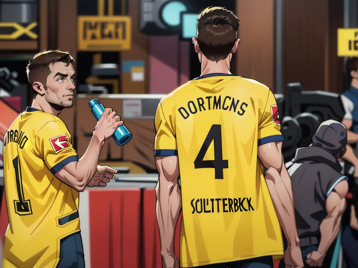 Marco Reus et Nico Schlotterbeck n'en croient pas leurs yeux