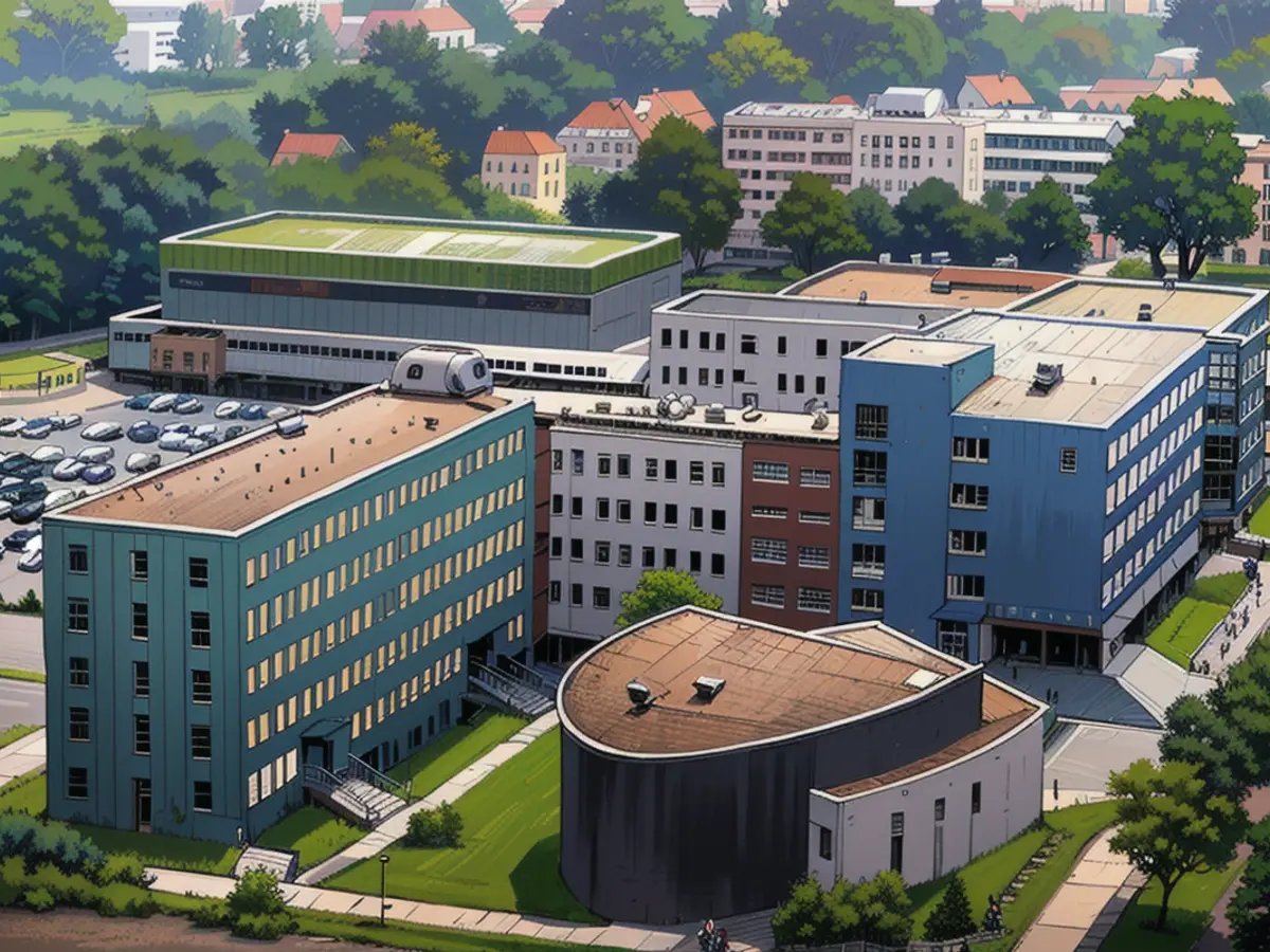 The Otto von Guericke University in Magdeburg
